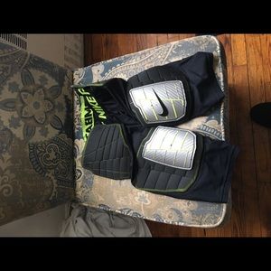 Nike compression padded shorts